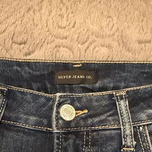 Silver Jeans Co. Women's Dark Blue Denim